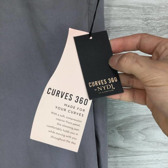 NYDJ NWT Curves 360 Slim Straight Sz 28S - Picture 4 of 8